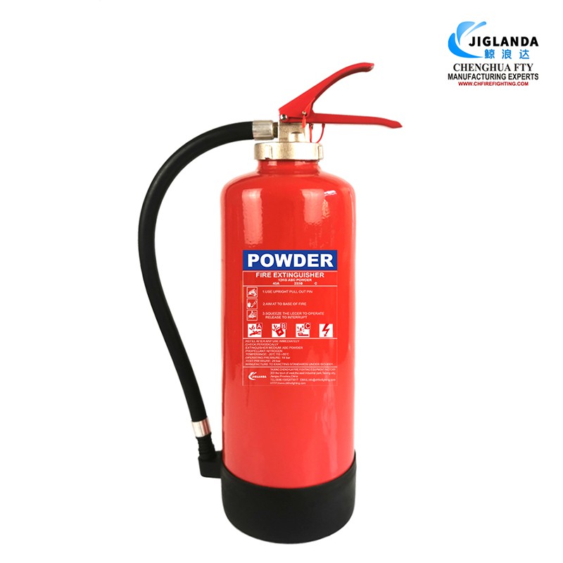 12 kg all'interno della cartuccia a gas polvere secca